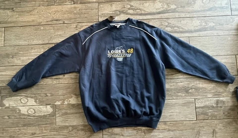 Jimmie Johnson Lowe’s #48 NASCAR Racing Hooded Pullover 2XL NWT Cover