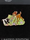 Disney Store Flower And Bambi Skunk In Flowers Le 250 Pin