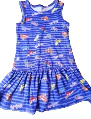 Vestido DC Super Hero sin mangas talla XS (4-5) (T59) Foto 1 de 3