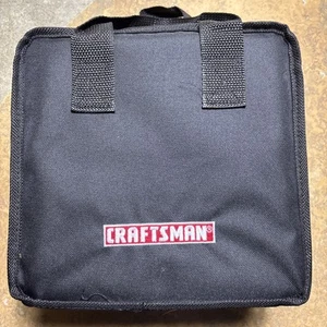 CRAFTSMAN SEMI-RIGID TOOL BAG, HOLDS 1-2 TOOLS, BATTERY, CHARGER, 10”x10”x6” - Picture 1 of 4