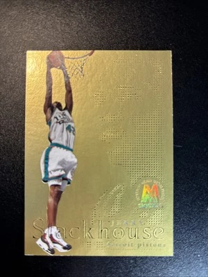 1998-99 Molten Metal Basketball Jerry Stackhouse Titanium Gold Variation Card#13 - Image 1 of 4