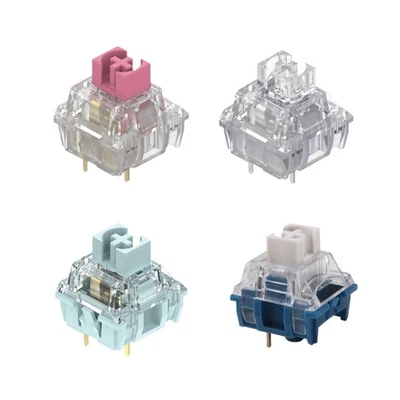 TTCs Silence Bluish White V2V3 Switches 3Pin Tactile Silence for Mechanical DIY - Image 1 of 4