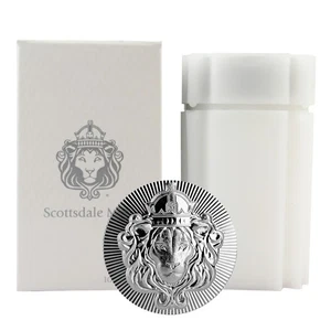 Roll of 10 - 2 Troy oz Scottsdale Stacker .999 Fine Silver Round - Picture 1 of 3