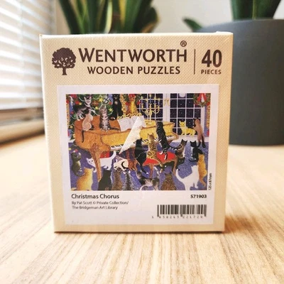 Rompecabezas de 40 piezas de coro de Navidad de Wentworth Wooden Puzzles -- Leer descripción Foto 1 de 4