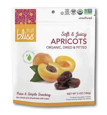 Albaricoques turcos sin azufre Fruit Bliss, 5 oz Foto 1 de 2