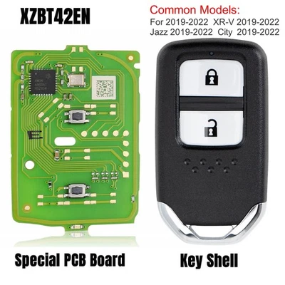 Xhorse HON.D Special Remote Key PCB  XZBT42EN With Key Shell 2 Buttons for Honda - Image 1 of 4