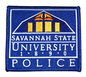 SAVANNAH STATE UNIVERSITY GEORGIA GA CAMPUS Police Patch  - Picture 1 of 1