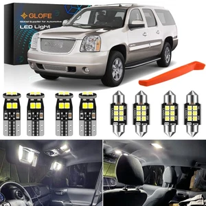 LED Interior Light Kit for GMC Yukon GMT900 2007-2014 White Dome Lights Upgrade - Picture 1 of 9