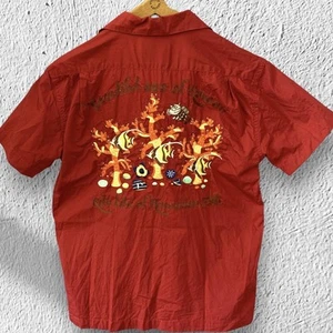 Studio D'artisan Pig Diver and Coral Reef Aloha Shirt Size: M limited From JAPAN - Picture 1 of 12