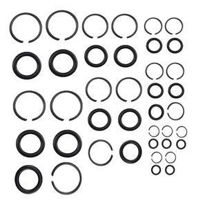 Jeu complet de bagues de retenue à douille pour clé pneumatique 5 jeux 12 38 1 pouce - Photo 1/48