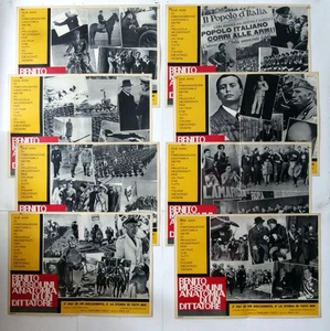 8fb cm.46x66-BENITO MUSSOLINI ANATOMIA DI UN DITTATORE-LOY-DOCUMENTARIO-N17-6 - Picture 1 of 1