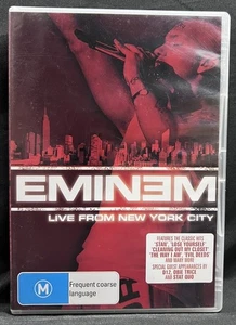 EMINEM Live From New York City DVD R4 VGC FAST FREE POST - Picture 1 of 3