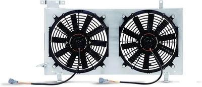 Cobertura de ventilador de alumínio Mishimoto MMFS-STI-08P Performance para 08-15 Subaru WRX/STI - Imagem 1 de 3