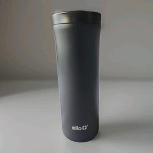 New ELLO Arabica Black Stainless Steel Travel Mug Coffee Water Tumbler 18 oz. - Picture 1 of 6