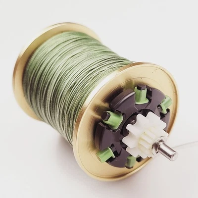 Shimano Calcutta 400B Reel Parts - Spool Assembly BNT3363 w/ 30lb braid - Image 1 of 4