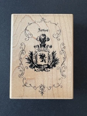 汉普顿艺术艺术家拼贴混合媒体装饰印章橡皮图章CH4921克莱尔 — 第 1/4 张图片