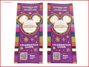 Disney California Adventure Festival of Holidays 2024 Guidebook MAP JANUARY 2025 - Picture 1 of 5