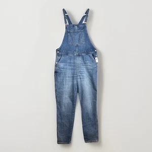 Nuevo con etiquetas Mono Old Navy Para Mujer 16 Alto Denim Pierna Recta Western Country - Imagen 1 de 10