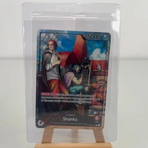 2025 One Piece SHANKS Promo PSA Magazine Card From July Edition OPO9-001 Sealed - Bild 1 von 2
