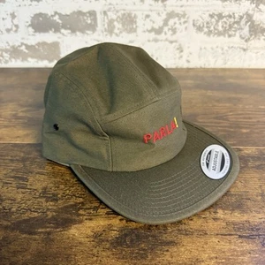 NEW - PARLA! Olive Green 5 Panel Hat - ONE SIZE - Picture 1 of 6