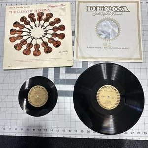 Ruggiero Ricci The Glory Of Cremona 12” Vinyl Record + 7" Disc Gatefold USA - Foto 1 di 21