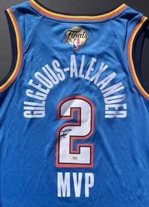 Shai Gilgeous Alexander signiert Auto 25 NBA Finals Trikot OKC Thunder MVP JSA COA - Bild 1 von 4