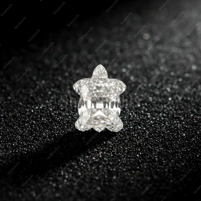 Turtle Lab Grown Diamond Fancy Cut IGI Certified VVS-VS Clarity DEF CVD HPHT 1ct - Image 1 of 4