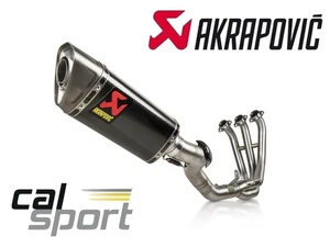 Akrapovic Exhaust System Racing Line Carbon End Can Yamaha Tracer 9 GT 2025 - Picture 1 of 4