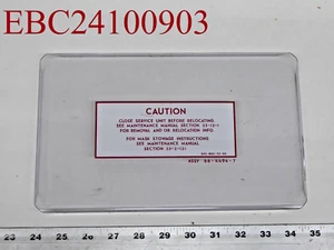 Caution Cover P/N 66-4494-7 - Picture 1 of 1