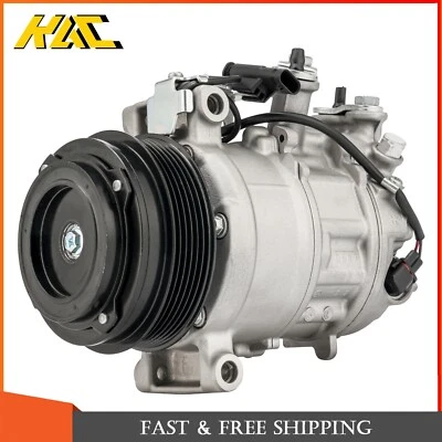 A/C Compressor w/ Clutches 168324 For Mercedes-Benz C300 2015-2021; E300 2017-19 - Image 1 of 4