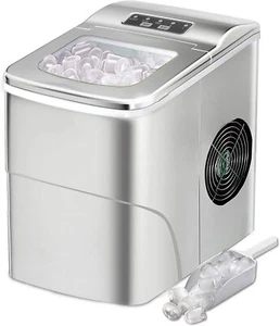 Ice Maker Countertop 26lbs/24H bullet Ice Cubes Ice Machine - Picture 1 of 7