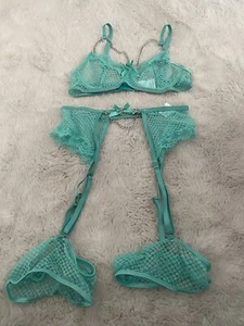 Shein Teal Lingerie Size S - Picture 1 of 5