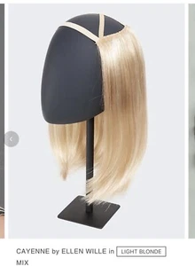 Ellen Wille Cayenne Synthetic Hairpiece *Hat Not Included*LIGHT BLONDE - 25.26🙏 - Picture 1 of 6