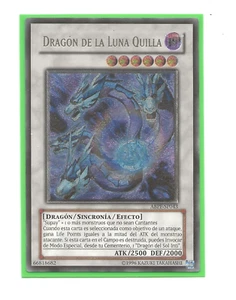 MOON DRAGON QUILLA YuGiOh ABPF-EN043 NM Spanish Luna SP043 Ultimate Rare - Picture 1 of 1