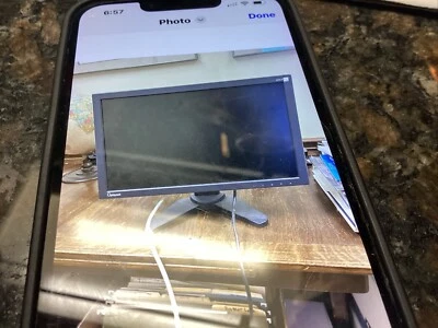 Optiquest  Q20 Wb VGA Monitor Tested, Working W Cords - Image 1 of 4