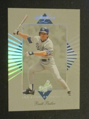 1994 LEAF LIMITED BRETT BUTLER LOS ANGELES DODGERS CARD #116!!! COMBINED SHIP - Image 1 of 2