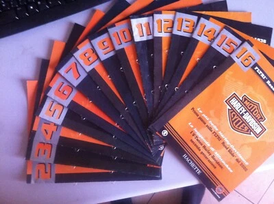 15 FASCICOLI MAISTO HACHETTE HARLEY DAVIDSON   - Immagine 1 di 4