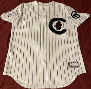 AUTHENTIC MAJESTIC RYNE SANDBERG #23 CHICAGO CUBS TBTC Beautiful 3 Layer Twill! - Picture 1 of 10