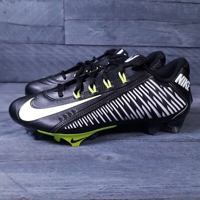 NIKE Vapor Edge 360 VC Vapor Carbon Football Cleats Mens 7.5 Womens 9 Black Volt - Image 1 of 4
