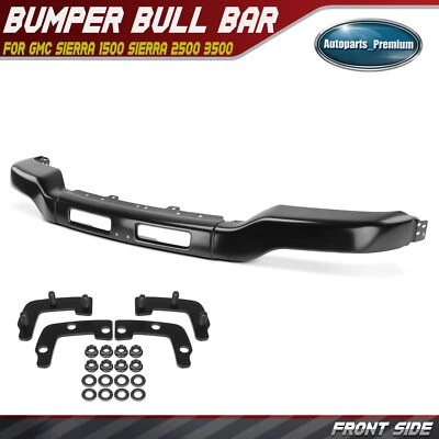 Barra frontal do para-choque para GMC Sierra 1500 03-06 Sierra 2500 Sierra 3500 aço - Imagem 1 de 4