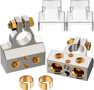 Conectores de terminales de batería SUNMORN, 0/2/4/6/8/10 AWG terminales de batería - Imagen 1 de 2