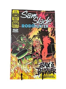 Sam Slade Robo Hunter #6 Quality Comics 1986 Alan Moore Steve Dillon UK Edition - Picture 1 of 7