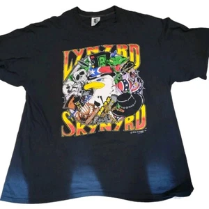 Vintage 1992 LYNYRD SKYNYRD Made in the South Black Shirt Size XL - Bild 1 von 5