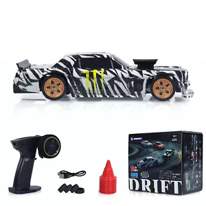 1/43 Radio Control Drift Car 4WD RC 2.4g Mini Racing Car Model Simulation Lights - Picture 1 of 23