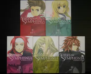 Tales of Symphonia Vol.1-5 Complete Manga Set by Hitoshi Ichimura - JAPAN - Picture 1 of 16