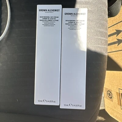 2x Grown Alchemist - Biological Beauty - Skin Renewal Day Cream 12ml - 0.4 NEW - Image 1 of 4