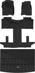 3W Floor Mats & Cargo Liner For 7 Seat 2021-2025 Suburban/Yukon XL/Escalade ESV - Picture 1 of 5