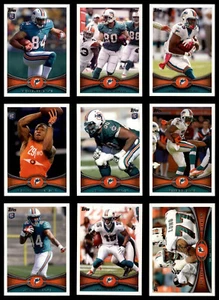 2012 Topps Miami Dolphins Team Set Reggie Bush Lamar Miller Ryan Tannehill radiocontrol 13 - Imagen 1 de 2