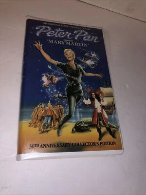 Peter Pan Mary Martin (VHS, 1989) Video Cassette Tape 30th Anniversary — 第 1/3 张图片