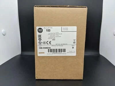 Allen Bradley 100-C60D10 100C60D10 60 AMP 120VAC - Image 1 of 4